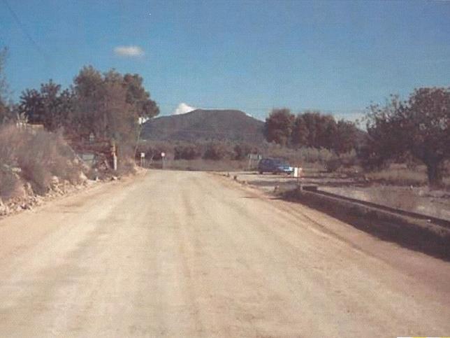 Camino tratado con DURA-SOLO, fotografía del dossier