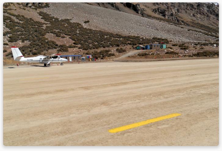 Superficie de camino tratada, fotografía del dossier